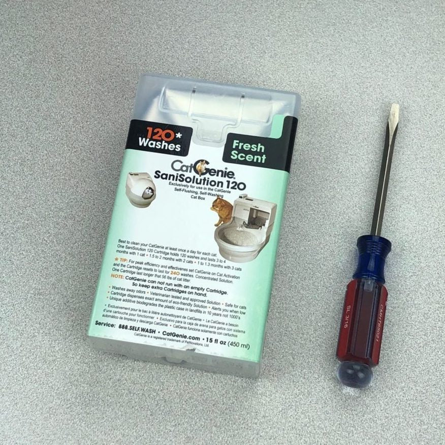 How To Recycle Your CatGenie SaniSolution Cartridges