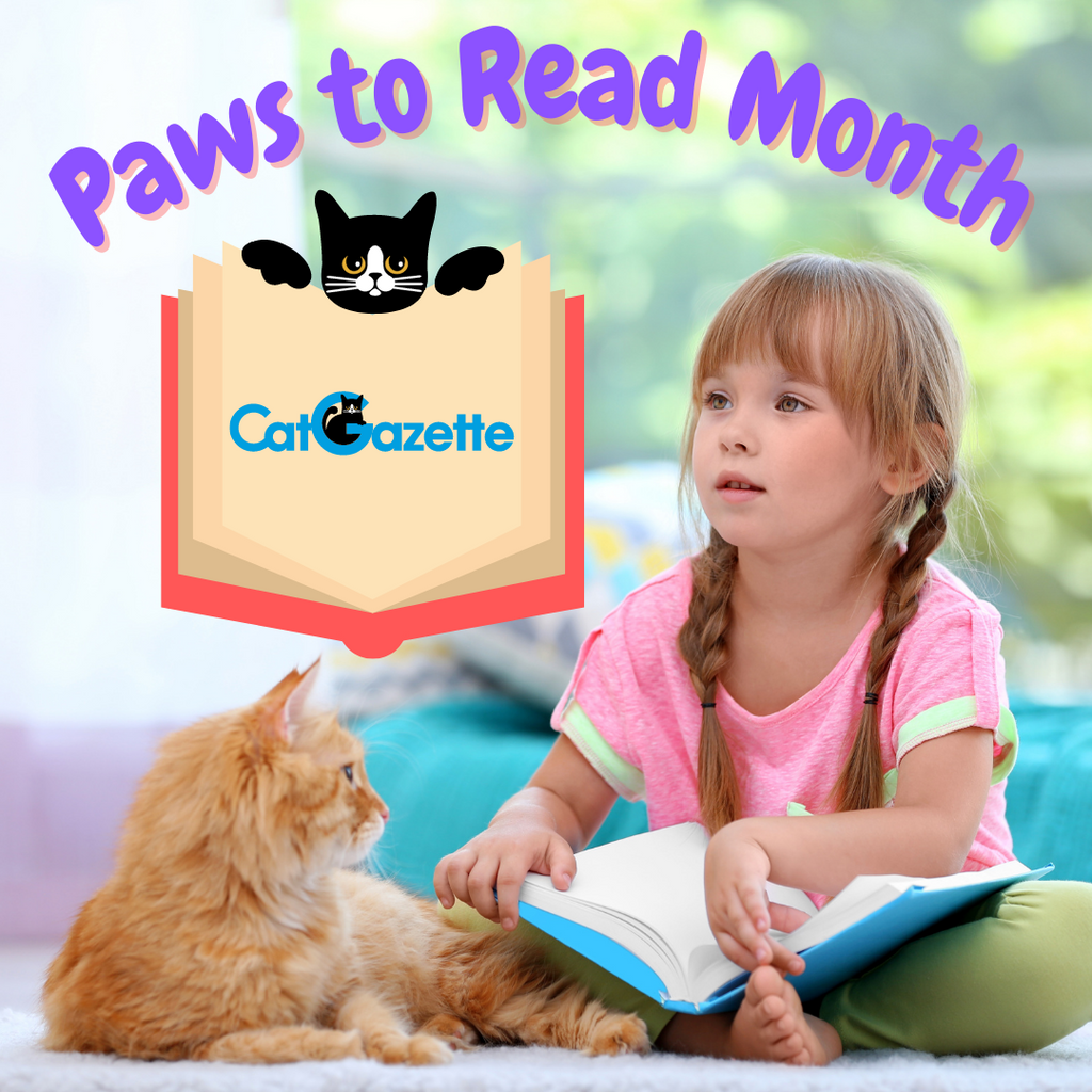 March is PAWS to Read Month - 5 Cat Books Your Kid Can Read to Celebrate!