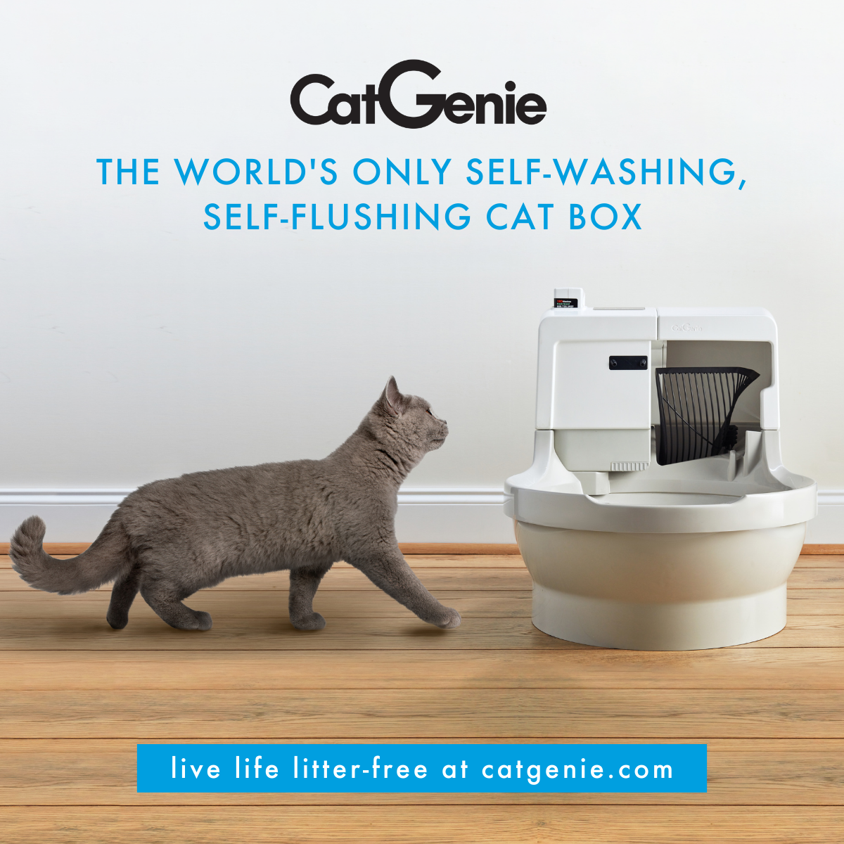 CatGenie Self Washing Self Flushing Cat Box