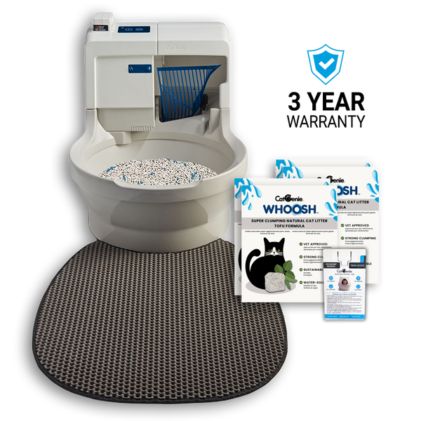 CatGenie Whoosh Warranty Bundle - CatGenie